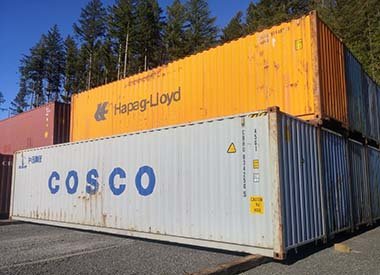 40 ft high cube cargo container WWT